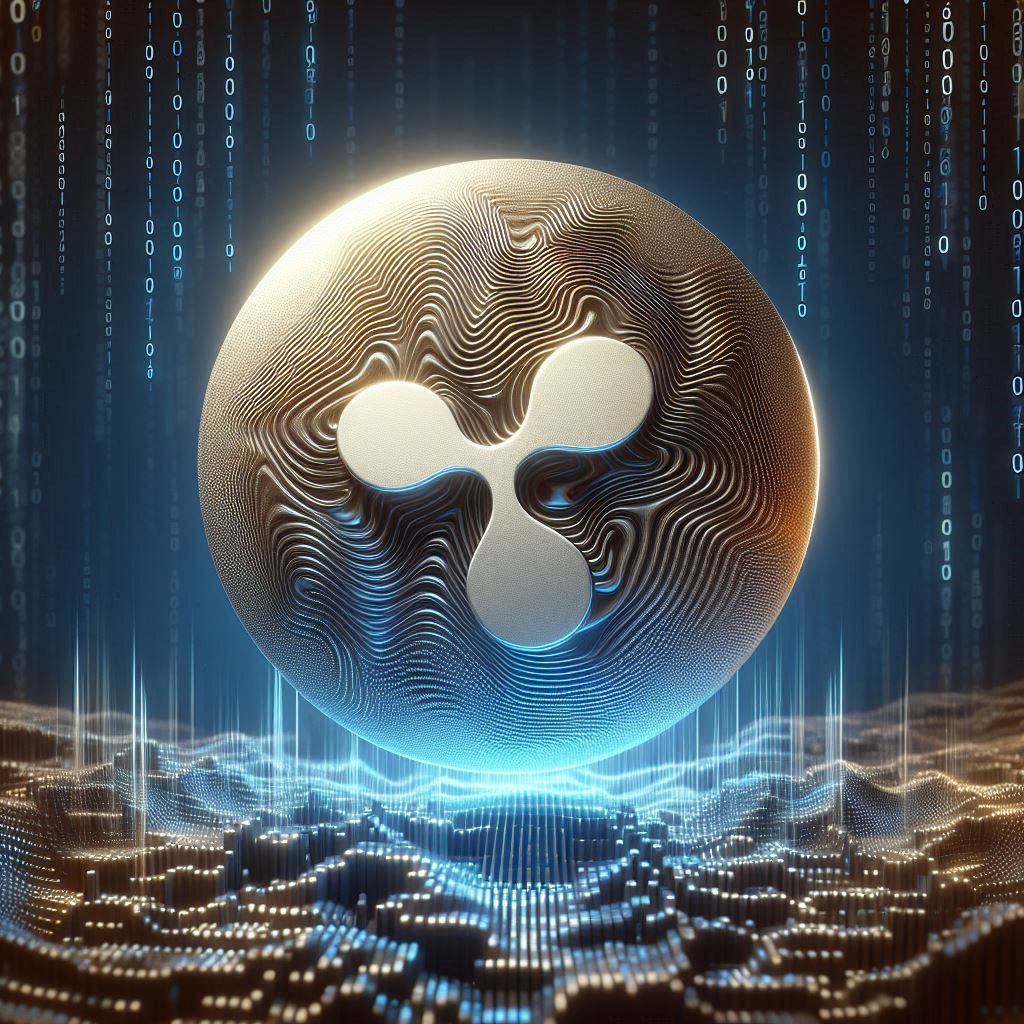 리플 XRP 로고 이미지